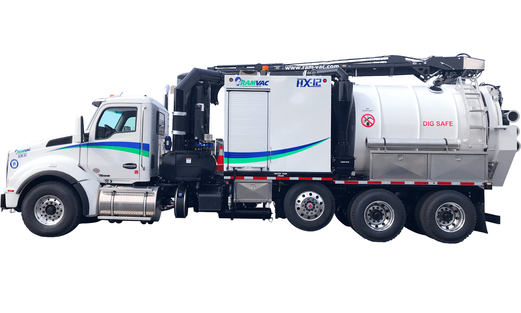 RAMVAC Full Size Hydro Excavators Sewer Equipment